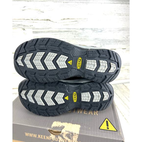 Keen Flint II Women’s 8.5 Wide Brown Steel Toe Waterproof Work Sneakers Shoe NWT - Picture 7 of 9